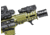 JMac Customs 360 1/2-28 X37 Muzzle Brake with Bravo Suppressor Mount and Blast Shield, Black Nitride, RRD-360-28S-X37+BDS-37