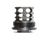 JMac Customs 360 1/2-28 X37 Muzzle Brake with Bravo Suppressor Mount and Blast Shield, Black Nitride, RRD-360-28S-X37+BDS-37