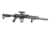 JMac Customs 360 14-1LH Muzzle Brake with Wolfman Suppressor Mount, Facemount X20, RRD-360-14F-X20