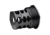 JMac Customs 360 5/8-24 X20 Muzzle Brake with Wolfman Suppressor Mount, Black Nitride, Black, RRD-360-30S-X20