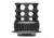 JMac Customs 360 5/8-24 X20 Muzzle Brake with Wolfman Suppressor Mount, Black Nitride, RRD-360-30S-X20