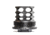 JMac Customs 360 5/8-24 X37 Muzzle Brake with Bravo Suppressor Mount, Black Nitride, RRD-360-30S-X37