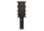JMac Customs 4C-12 4-Port Muzzle Brake for Mobil Choke Shotguns, Black Nitride, Black, RRD-4C-12-Mobil