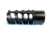 JMac Customs 4C 14-1LH Slim 4-Port Muzzle Brake, Black Nitride, RRD-4C-14-S