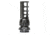 JMac Customs 4C AUG 13x1LH 4-Port Muzzle Brake with KeyMount, Black Nitride, RRD-4C-13LS-KM