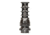 JMac Customs 4C AUG 13x1LH 4-Port Muzzle Brake with KeyMount, Black Nitride, RRD-4C-13LS-KM