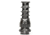 JMac Customs 4C Galil 13x1 4-Port Muzzle Brake with KeyMount, Black Nitride, RRD-4C-13RS-KM