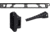 JMac Customs AB-9 Arm Bar with Folding Buttplate for SAM7SF, 9in, AB-9+AB-FB+SM-SF