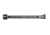JMac Customs AB-9R Arm Bar with Brace Adapter for 4.5mm Folding AKs, 9in, Rise, Black, AB-9R+AB-BA+SM-4.5