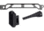 JMac Customs AB-9R Arm Bar with Folding Buttplate for 5.5mm Folding AKs, 9in, Rise, AB-9R+AB-FB+SM-5.5