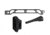 JMac Customs AB-9R Arm Bar with Folding Buttplate for SAM7SF, 9in, Rise, Black, AB-9R+AB-FB+SM-SF