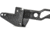 JMac Customs Non-Folding Stock/Brace Mount for MRKT Trunnion, Hardcoat Anodized, Black, SM-MRKT
