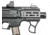 JMac Customs SFG MLOK Skeleton Forward Grip, Hard Coat Anodized, SFG