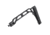 JMac Customs SS-8R Stock 4.5mm Folding Aks w/Rubber Butt Pad, Black, SS-8RP+SM-4.5