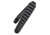 JMac Customs SS-8R Stock 4.5mm Folding Aks w/Rubber Butt Pad, Black, SS-8RP+SM-4.5