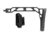 JMac Customs SS-8R Skeleton Stock for 4.5mm Folding AKs, 8in, Black, SS-8RP+SM-4.5