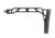 JMac Customs SS-8RP Skeleton Stock 8'' w/ Rise, Black, SS-8RP