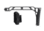 JMac Customs SS-9RP Skeleton Stock w/ Rubber Butt Pad for 4.5mm Folding Aks, 9in, SS-9RP+SM-4.5
