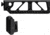 JMac Customs ST-5 Skeletonized Tube for Compact M4 Stocks for 5.5mm Folding AKs, Black, ST-5+SM-5.5