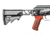 JMac Customs ST-6 Skeletonized Tube for 4.5mm Folding AKs, 6in, Black, ST-6+SM-4.5