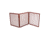 JOBAR Pet Parade Folding Pet Gate, Z Pattern JB5885