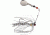 Johnson Beetle Spin R Bait, Shad 179865