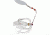 Johnson Beetle Spin R Bait, White 2in. 179856