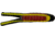 Johnson Beetle Spin, 2in, 1/4oz, 2 Pack, Black Yellow Stripe/Red Belly, 1119461