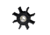 Johnson Pump F3B-19 Impeller Nitrile 09-843S-9 48922