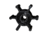Johnson Pump F4 Impeller Nitrile 09-824P-9 48920