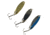 Johnson Splinter Hard Bait Kit, Spoon, 1/12 oz, 1 1/8in / 3cm, Hook Size 12, 3 Hooks, Varies, SPT1/12PKV