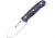 Joker Knives Bushcraft Survival Fixed Blade Knife, 9in Overall, 4in Satin 1.4116 SS Drop Point, Black Canvas Micarta Handle, Comes w/2 Meters Of 550 Paracord, Black Leather Belt Sheath, Black, CM116