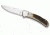 Joker Knives Folding Knife Stag Horn Stainless 3.51in. Blade, 7.8in. Length NC47USA