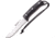Joker Knives Nomad Fixed Blade Knife, 5 satin finish Bohler N695 stainless blade, Black canvas micarta handle, CM125