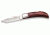 Joker Knives Pocket Folding Knife Red Wood 3.51in. Blade, 7.8in. Length NR06USA
