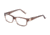 JOOP! 81078 Progressive Prescription Eyeglasses - Brown Frame and Clear Lens 81078-6501PR