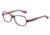 JOOP! 81082 Single Vision Prescription Eyeglasses - Violet Frame and Clear Lens 81082-6637SV