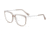 Joop! 82032 Single Vision Prescription Eyeglasses, Beige Frame, 82032-4449SV