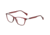 Joop! 86002 Bifocal Prescription Eyeglasses, Red Matte Frame, 86002-2100BI