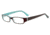 Morgan 201035 Bifocal Prescription Eyeglasses - Violet Frame and Clear Lens 201035-6255BI