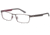 Morgan 203124 Bifocal Prescription Eyeglasses - Blue Frame and Clear Lens 203124-430BI