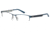 Morgan 203125 Bifocal Prescription Eyeglasses - Blue Frame and Clear Lens 203125-433BI