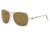 JOOP! 87149 Progressive Prescription Sunglasses - White Frame and Brown Lens 87149-6383PR