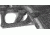 JP Enterprises Large Frame Glock Extended Mag Button And Catch, Black JPGMB-2