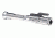 JP Enterprises Polished stainless LMOS carrier, Silver JPBC-3 SP