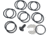JP Enterprises Silent Captured Spring System Replacement, O-Ring Pack, Black, JPSCS2-ORING-PK