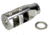 JP Enterprises Tactical Compensator 1.0x2.25in, Stainless Steel, 1/2x28 TPI, .750 Diameter JPTRE-2S