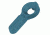 MODULAR LOW PROFILE LEVER FOR JPFC-S, BLUE