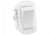 JR Products Water-Resistant Spst On/Off Switch, White, 14015