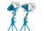 JUGS BP 3 Baseball Pitching Machine w/ Changeup, N.132, Blue, M1030